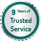 10 Years of Trusted Service